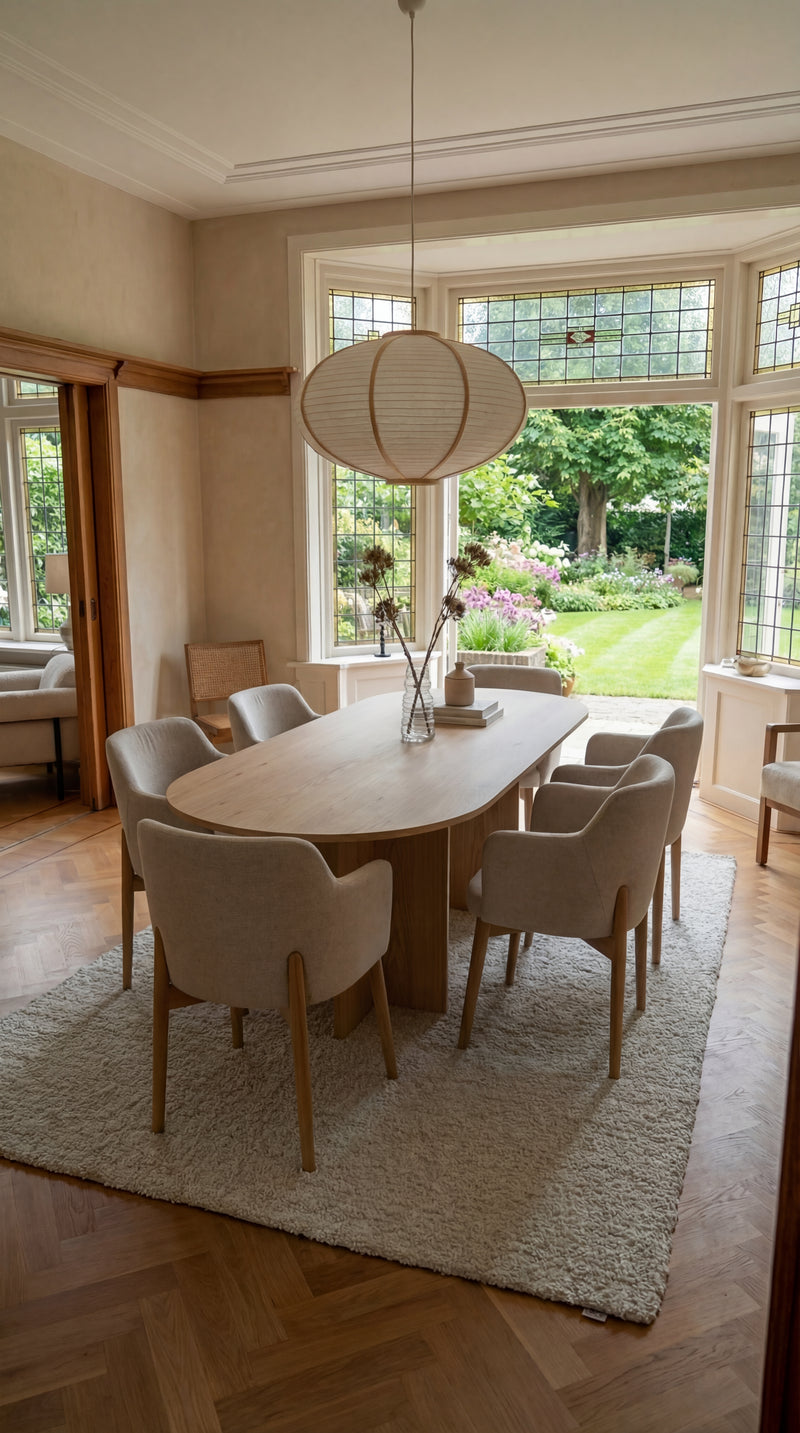 Holz-Esszimmerstuhl Noor - Beige