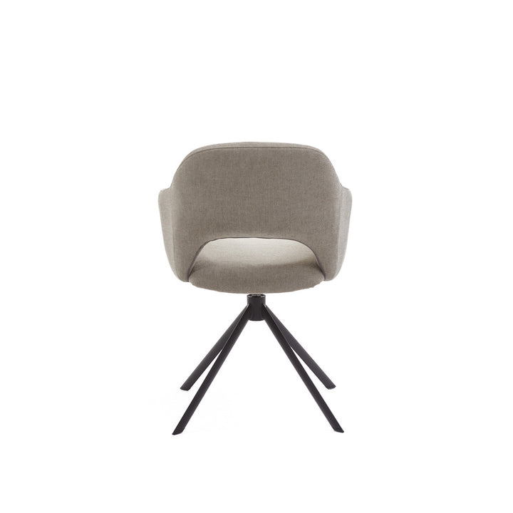Eetkamerstoel Liam - Guard Eucalyptus - Draaibaar onderstel - {{ product.type }} - Kas20