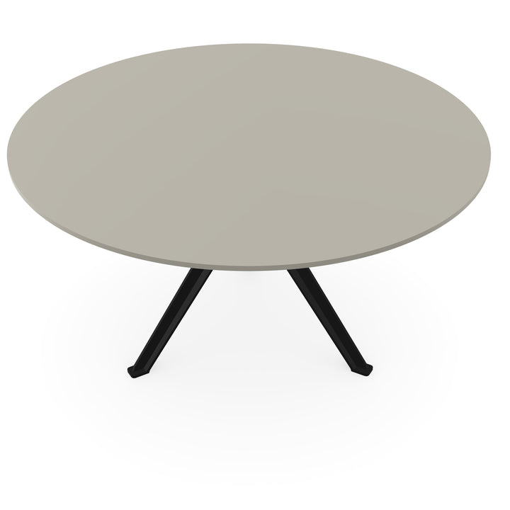 HPL Eettafel Seashell - Rond - Stella zwart - {{ product.type }} - Kas20
