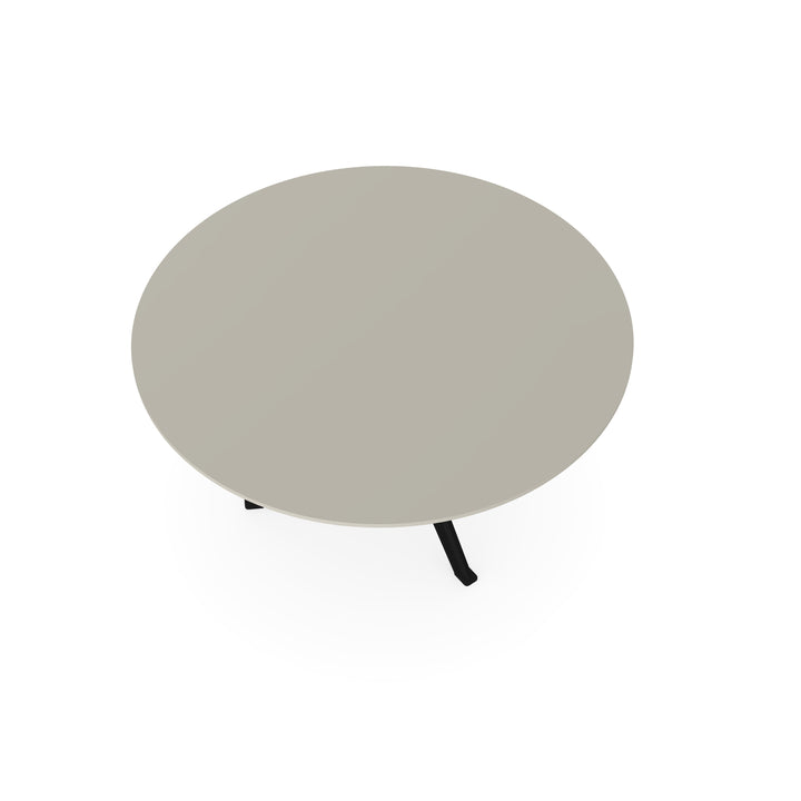 HPL Eettafel Seashell - Rond - Stella zwart - {{ product.type }} - Kas20