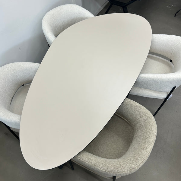 Melamine Eettafel Oatmeal Beige - 180cm x 90cm - {{ product.type }} - Kas20