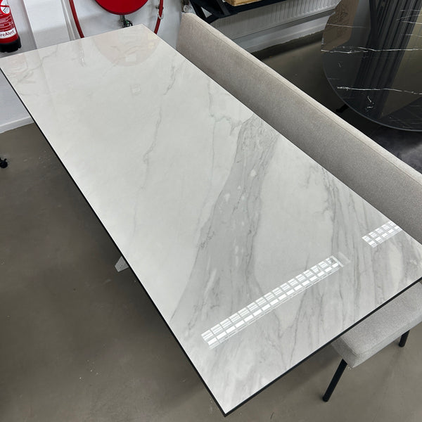 Keramiek Eettafel Calacatta Palladio - 220cm x 90cm - {{ product.type }} - Kas20
