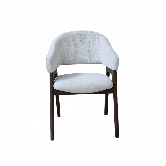 Beau eetkamerstoel - Walnut Brown onderstel