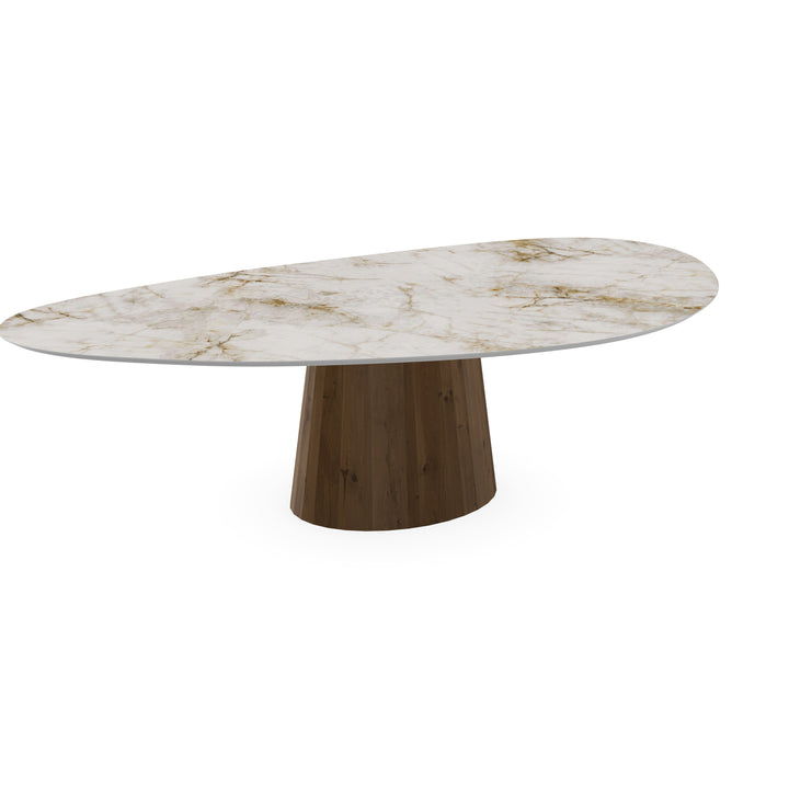 Keramiek eettafel Cuarzo Reno - Kiezel B - Sjors Toscane 2x - {{ product.type }} - Kas20