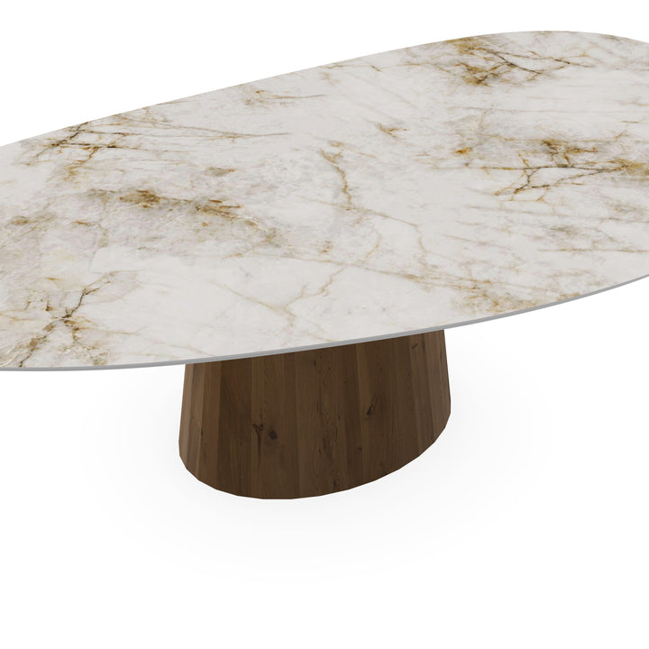 Keramiek eettafel Cuarzo Reno - Kiezel B - Sjors Toscane 2x - {{ product.type }} - Kas20