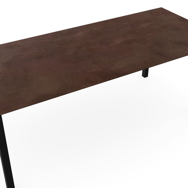 Keramiek eettafel distrito corten - Recht - Ace zwart - {{ product.type }} - Kas20