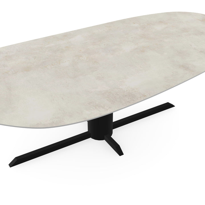 Keramiek tuintafel Distrito Marfil - Organisch B - Ilona Zwart - {{ product.type }} - Kas20
