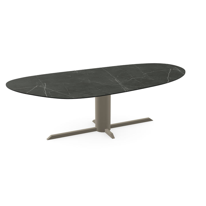 Keramiek tuintafel Paladio - Organisch B - Ilona Beige - {{ product.type }} - Kas20