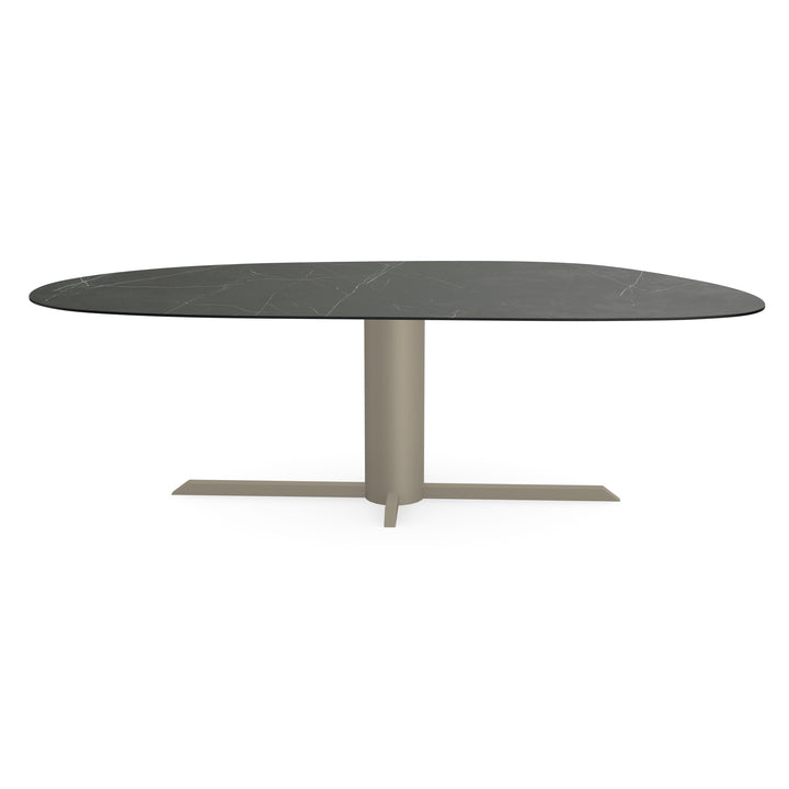 Keramiek tuintafel Paladio - Organisch B - Ilona Beige - {{ product.type }} - Kas20