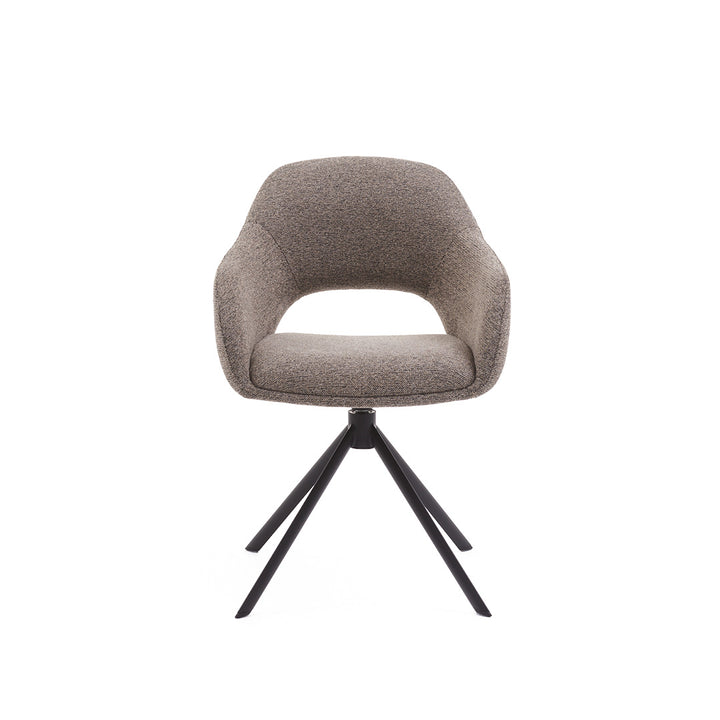 Eetkamerstoel Liam - Sneak wood - Draaibaar onderstel - {{ product.type }} - Kas20