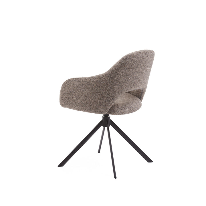 Eetkamerstoel Liam - Sneak wood - Draaibaar onderstel - {{ product.type }} - Kas20