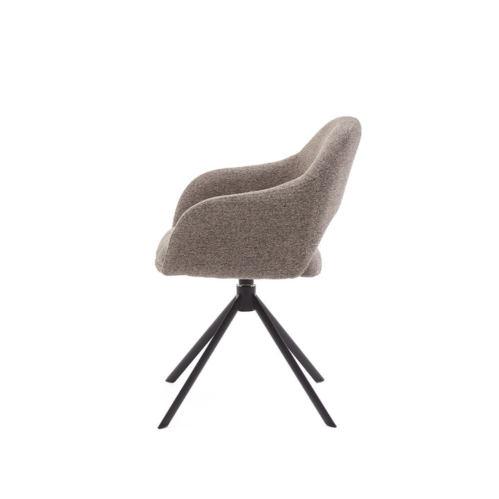 Eetkamerstoel Liam - Sneak wood - Draaibaar onderstel - {{ product.type }} - Kas20