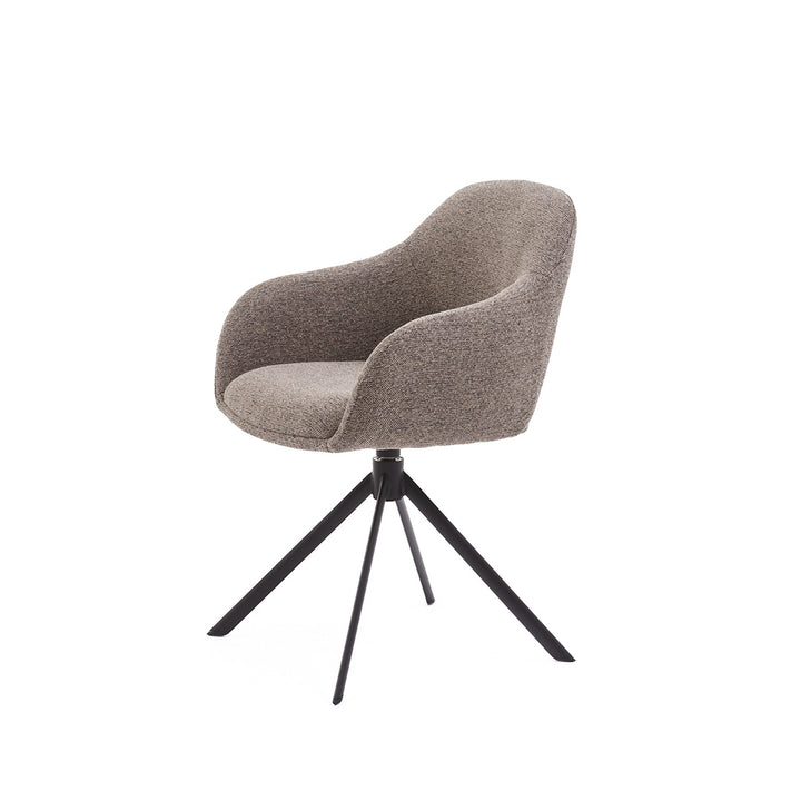 Eetkamerstoel Liam - Sneak wood - Draaibaar onderstel - {{ product.type }} - Kas20