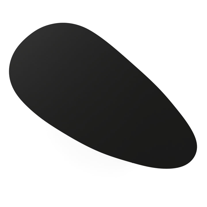 Melamine eettafel eiken zwart - Kiezel type A - Matrix ultra dun zwart - {{ product.type }} - Kas20