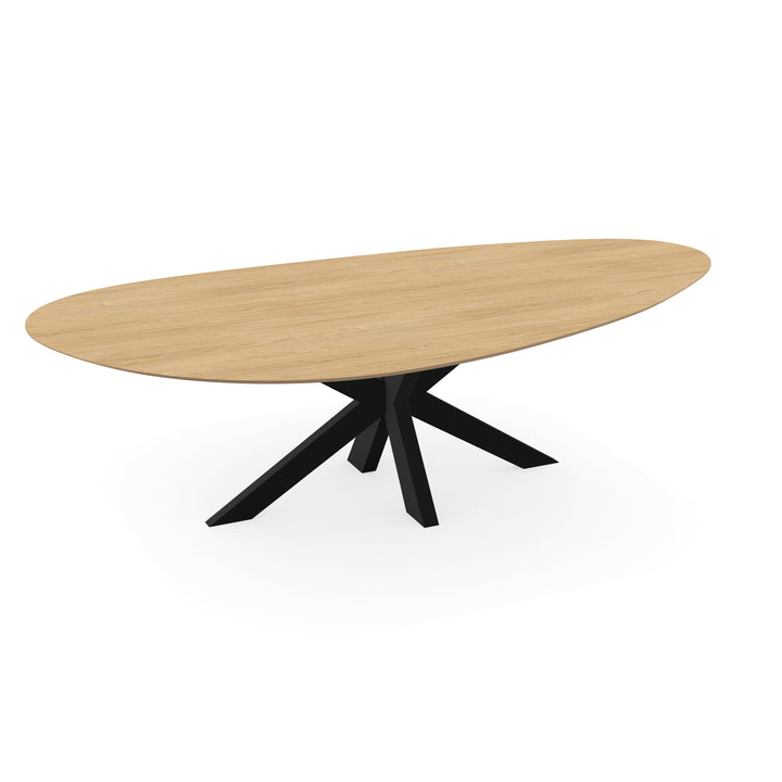 Melamine eettafel Casella Eik licht natuur - Kiezel A - Matrix dun - {{ product.type }} - Kas20