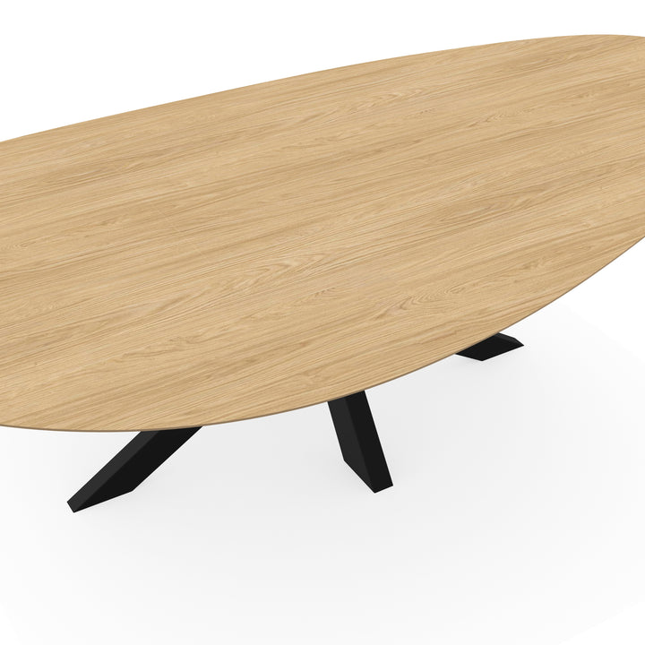 Melamine eettafel Casella Eik licht natuur - Kiezel A - Matrix dun - {{ product.type }} - Kas20