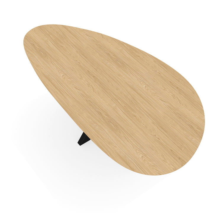 Melamine eettafel Casella Eik licht natuur - Kiezel A - Matrix dun - {{ product.type }} - Kas20