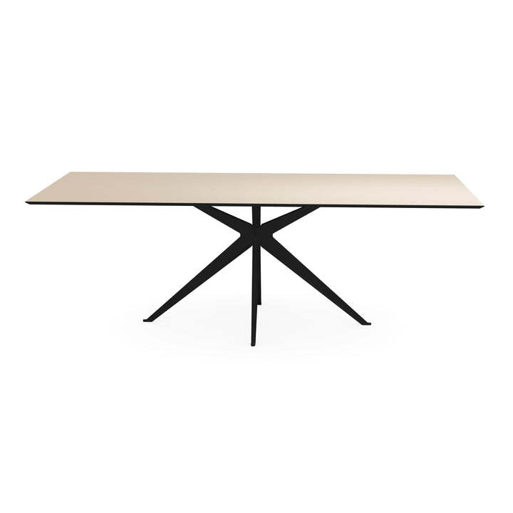 Melamine eettafel beige - Recht - Anna onderstel - {{ product.type }} - Kas20