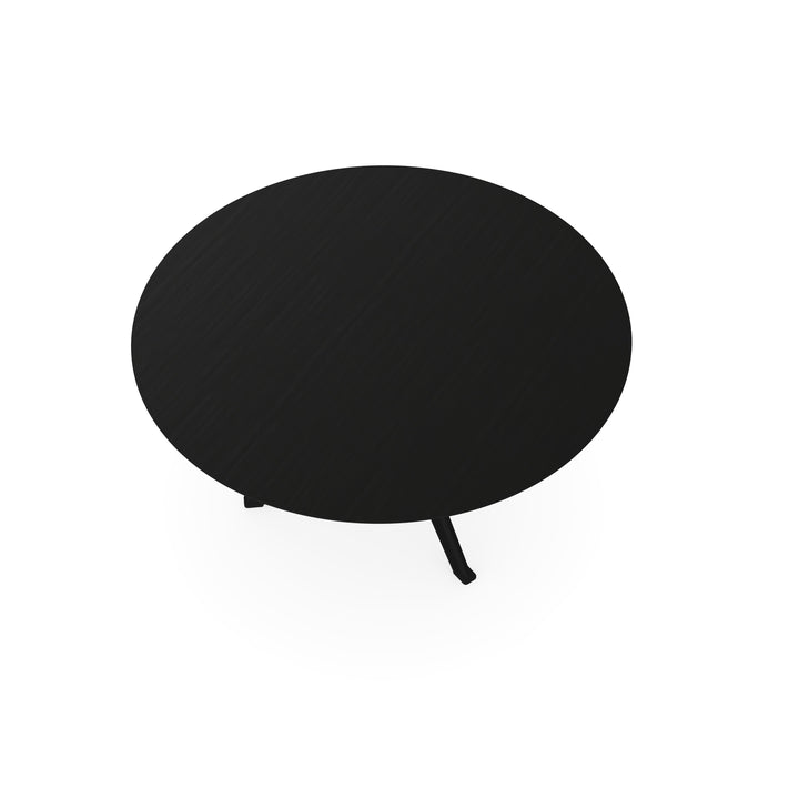 Melamine eettafel Eiken Zwart - Rond - Stella Zwart - {{ product.type }} - Kas20