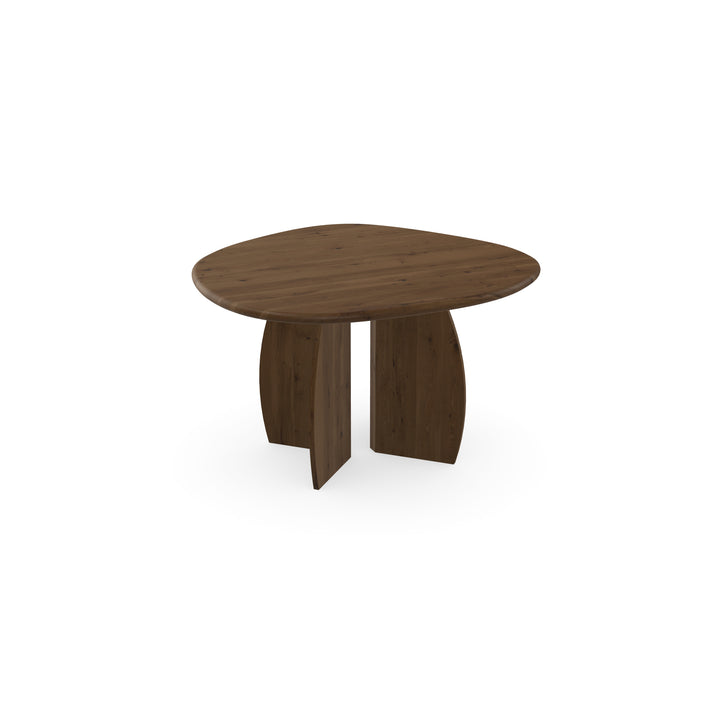 Eiken massief eettafel toscane 2x - Wolk rond - Maan toscane 2x - {{ product.type }} - Kas20