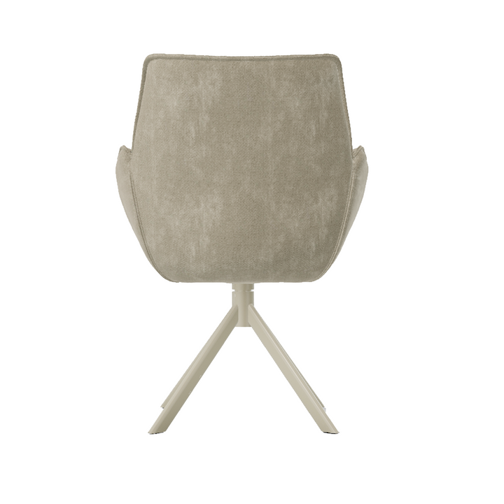 Eetkamerstoel Monaco - Be Handsome Nature 01 - Beige onderstel - {{ product.type }} - Kas20