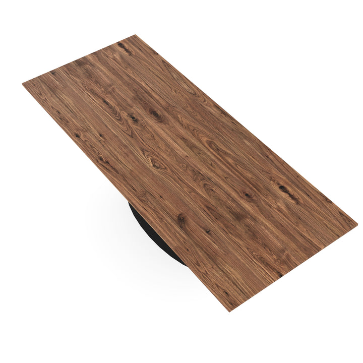 Noten massief eettafel naturel - Recht - Sjors Zwart - {{ product.type }} - Kas20