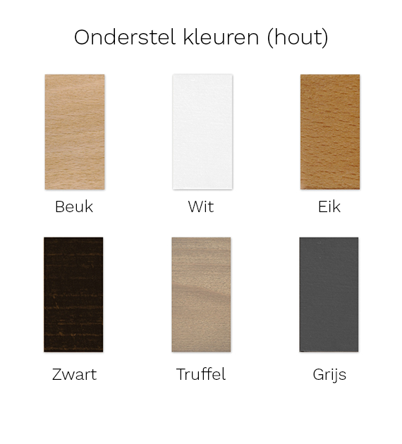 Isolde Eetkamerstoel - Vast onderstel Bruin - {{ product.type }} - Kas20