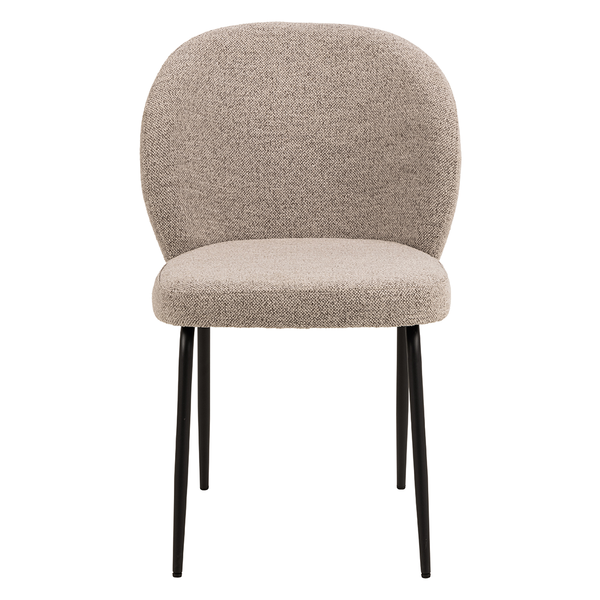 Eetkamerstoel Patrick - Monza Beige - Vast onderstel - {{ product.type }} - Kas20
