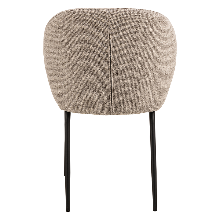 Eetkamerstoel Patrick - Monza Beige - Vast onderstel - {{ product.type }} - Kas20