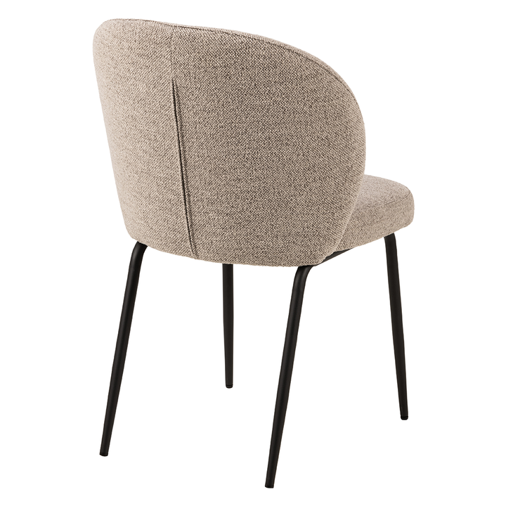 Eetkamerstoel Patrick - Monza Beige - Vast onderstel - {{ product.type }} - Kas20
