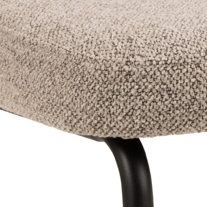 Eetkamerstoel Patrick - Monza Beige - Vast onderstel - {{ product.type }} - Kas20
