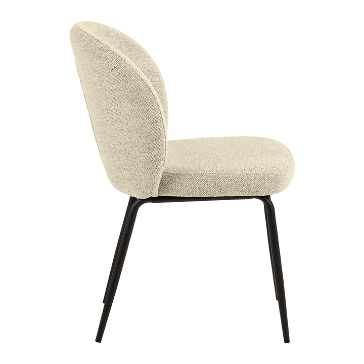 Eetkamerstoel Patrick - Monza Cream - Vast onderstel - {{ product.type }} - Kas20
