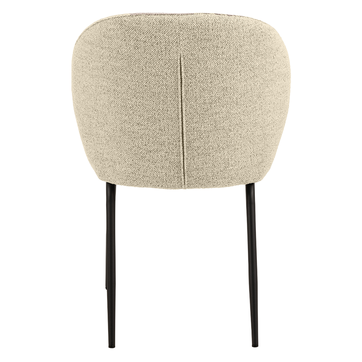 Eetkamerstoel Patrick - Monza Cream - Vast onderstel - {{ product.type }} - Kas20