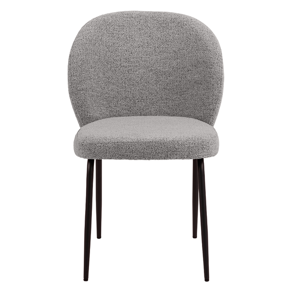 Eetkamerstoel Patrick - Monza Grey - Vast onderstel - {{ product.type }} - Kas20