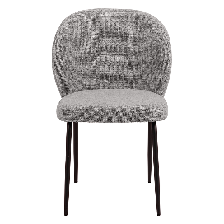 Eetkamerstoel Patrick - Monza Grey - Vast onderstel - {{ product.type }} - Kas20