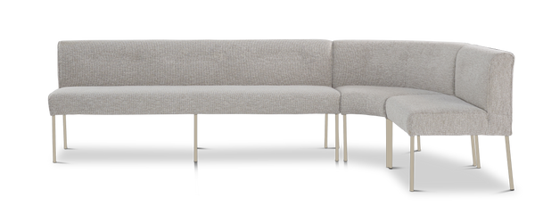 Eetkamerbank Philip - Hoek - Beige