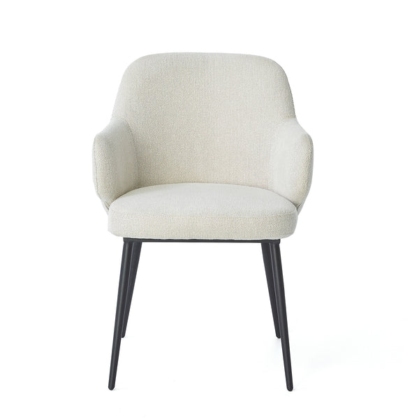 Eetkamerstoel Liz - Sneak Linnen - Vast onderstel - {{ product.type }} - Kas20