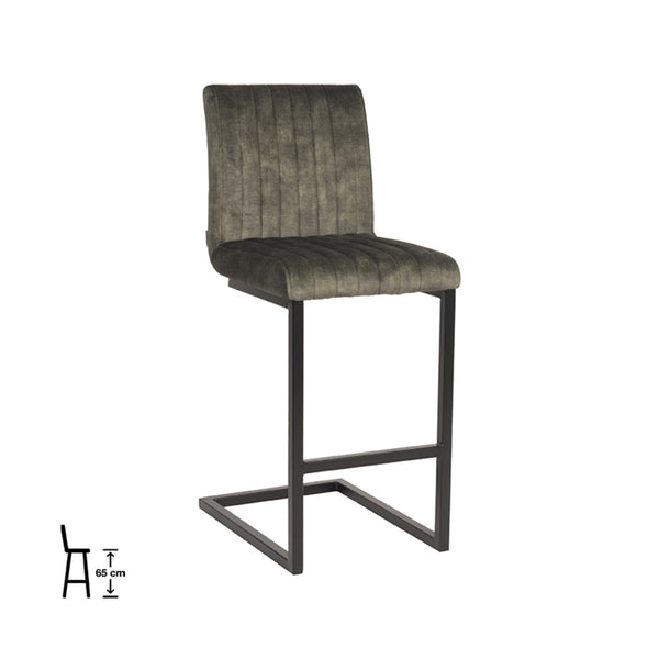 Barkruk Sereno - Hunter - Velours (set van 2) - {{ product.type }} - Kas20