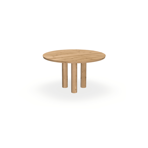 Eettafel Eiken Maurra - Rond - Columbus - {{ product.type }} - Kas20