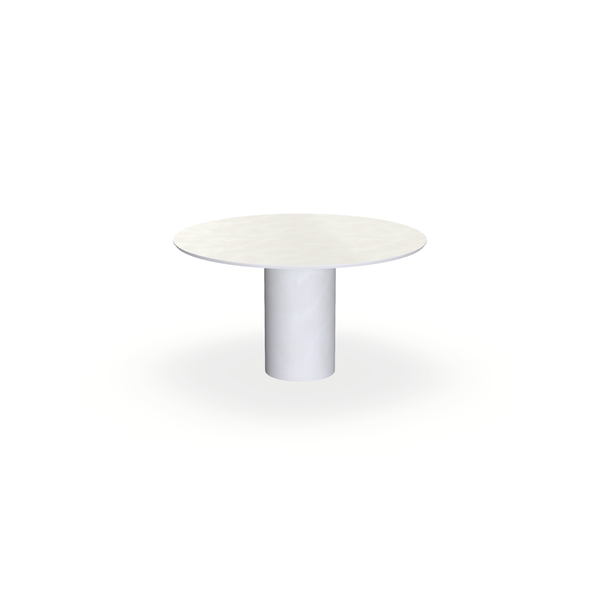Eettafel Beton Creamy White - Rond - Columbus D40 - {{ product.type }} - Kas20