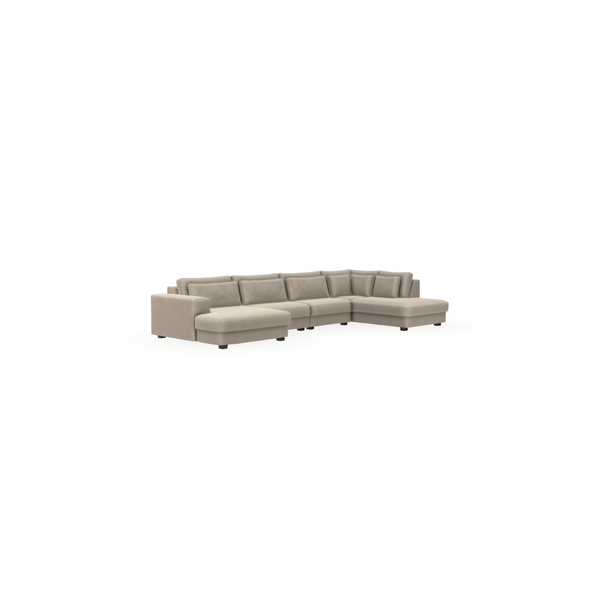 Bank Micha Andermaat 11 - 3 Zit Chaise Divan Links - {{ product.type }} - Kas20