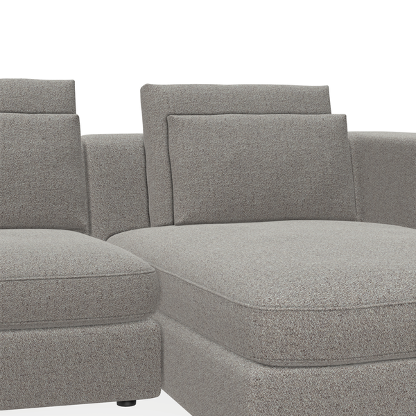 Bank Rowan Pleat 91 - Divan Rechts - {{ product.type }} - Kas20