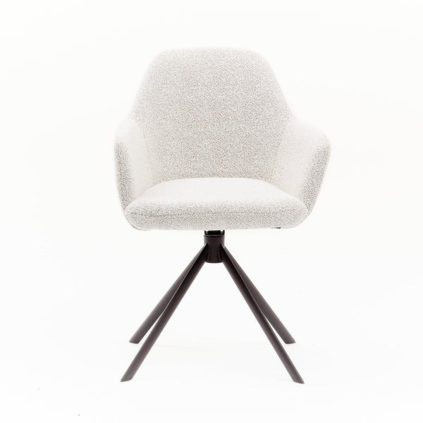 Eetkamerstoel Bart - Alpine Champagne - Draaibaar onderstel - {{ product.type }} - Kas20