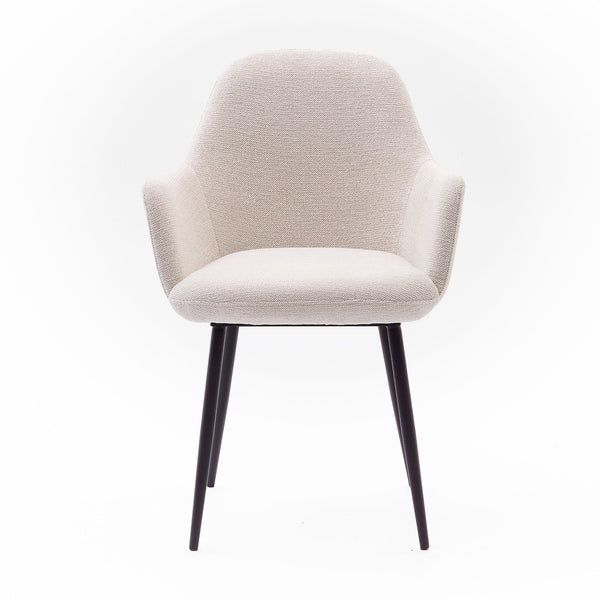 Eetkamerstoel Bart - Sneak Linen - Vast onderstel - {{ product.type }} - Kas20