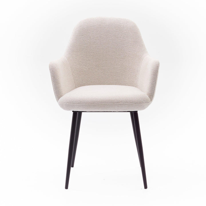 Eetkamerstoel Bart - Sneak Linen - Vast onderstel - {{ product.type }} - Kas20