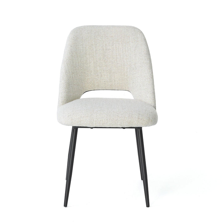 Eetkamerstoel Julia - Oasis Natural - Vast onderstel - {{ product.type }} - Kas20