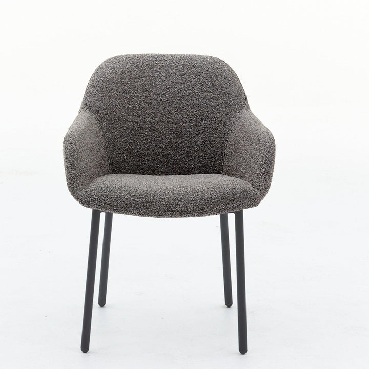 Eetkamerstoel Tom - Alpine Grey - Vast onderstel - {{ product.type }} - Kas20