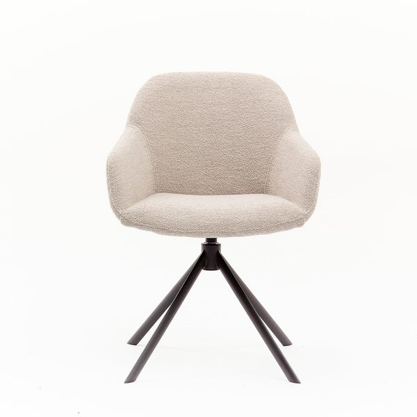 Eetkamerstoel Tom - Alpine Natural - Draaibaar onderstel - {{ product.type }} - Kas20