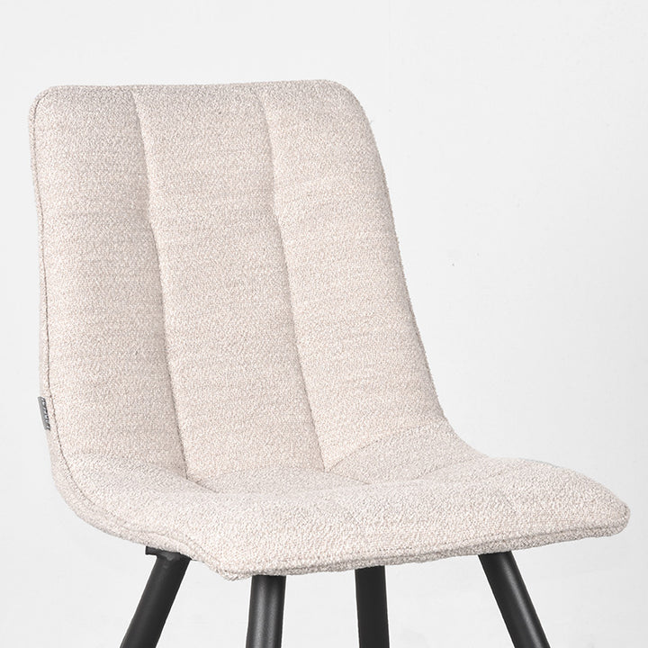 Eetkamerstoel Julian - Naturel - Boucle (set van 2) - {{ product.type }} - Kas20