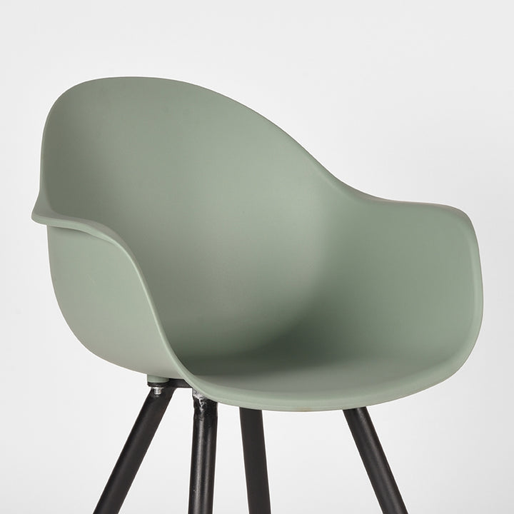 Eetkamerstoel Luna - Forest - Kunststof (set van 2) - {{ product.type }} - Kas20